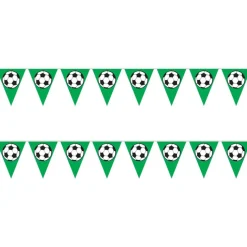 11" x 12ft. Soccer Ball Plastic Pennant Banners, 2ct.