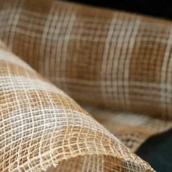 10" x 19ft. Tan & White Buffalo Check Mesh by Celebrate It™