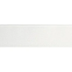 1.5" x 20ft. White Wired Faux Linen Ribbon by Celebrate It™