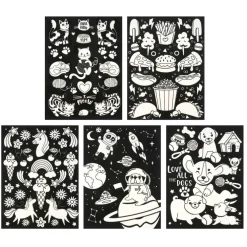 9" x 12" Fuzzy Food & Pets Poster Assortment by Creatology™