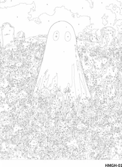 11" x 14" Ghost in a Meadow Paint-by-Number Kit by Artist's Loft®