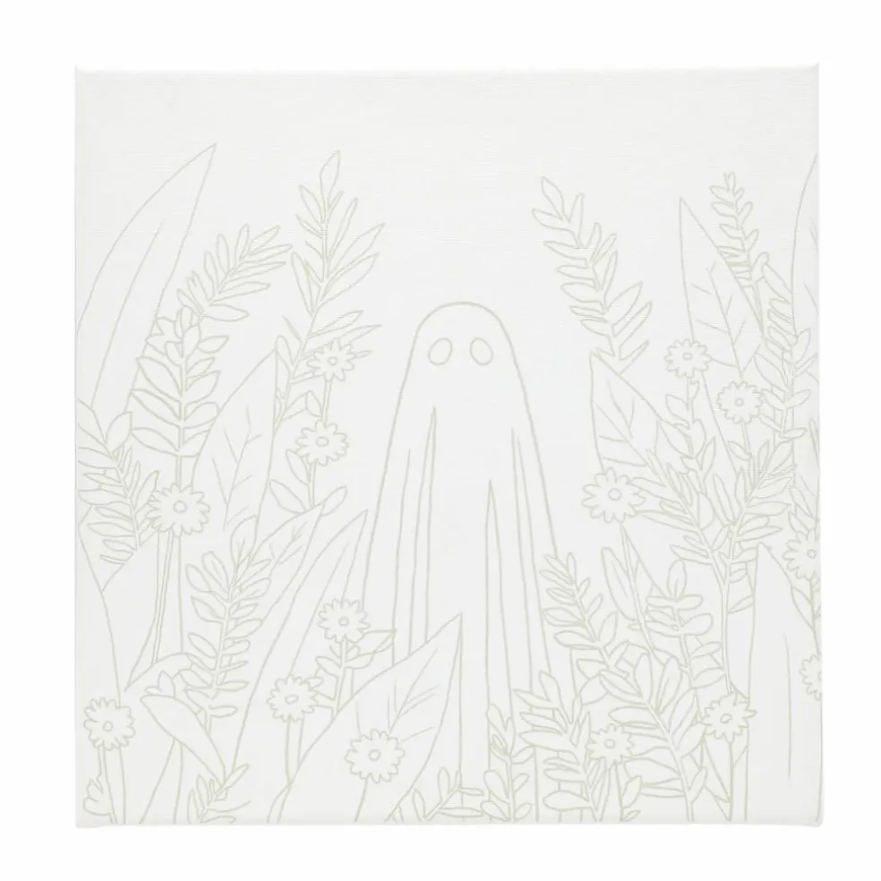 11" x 11" Ghost in Greenery Canvas Painting Kit by Craft Smart®