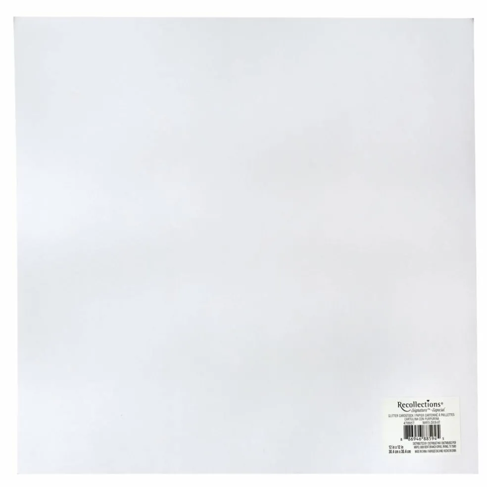 12" x 12" Glitter Cardstock Paper by Recollections™