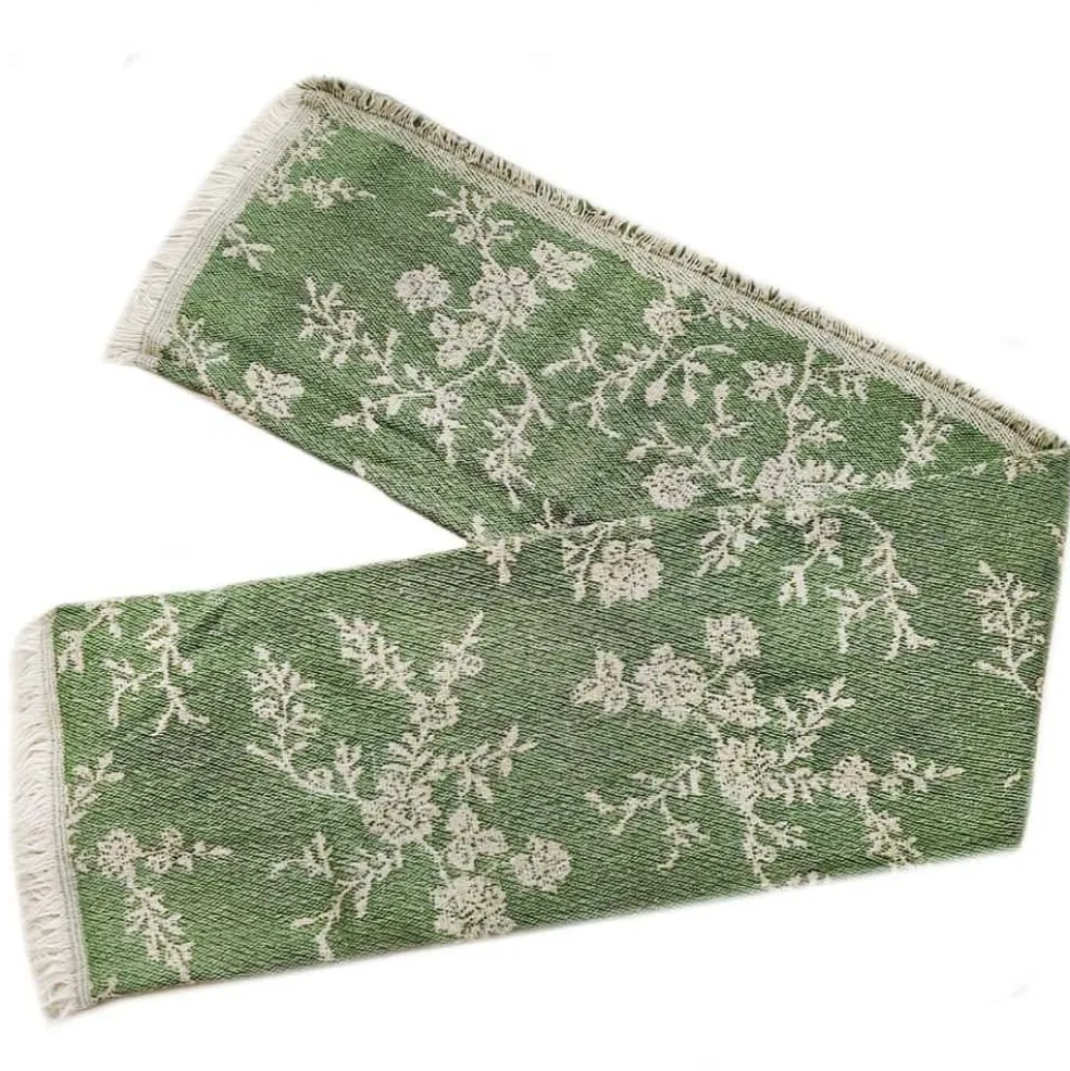 50" x 60" Green Jacquard Throw by Ashland®