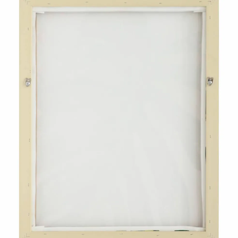 16" x 20" Green Monstera Leaf Wall Décor in Woodgrain Frame by Ashland®