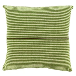 18" x 18" Green Striped Pillow by Ashland®
