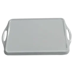 18.7" x 11.3" Halloween Boo! Melamine Platter with Handles by Celebrate Itâ„¢