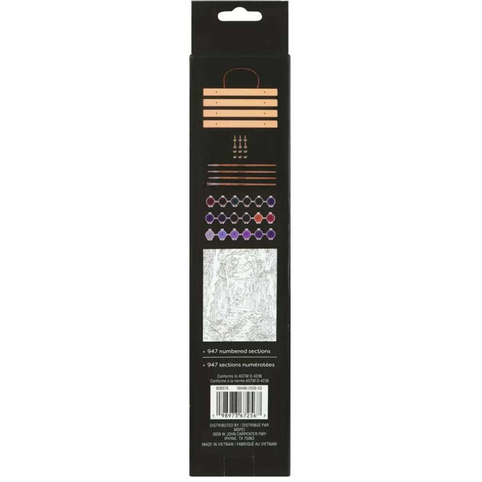 11" x 14" Haunted House Paint-by-Number Kit by Artist's Loft®