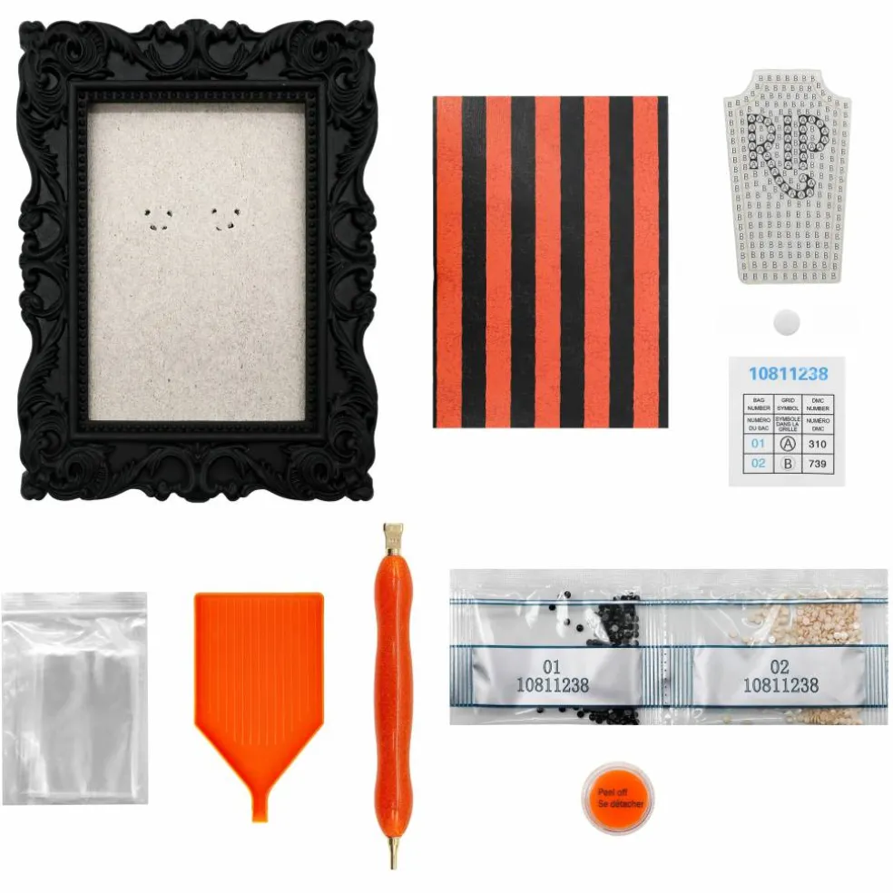 2" x 3" Headstone Acrylic Surface Diamond Art Kit with Frame by Make Market®