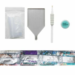 16" x 20" Hummingbird Diamond Art Kit by Make MarketĀ®