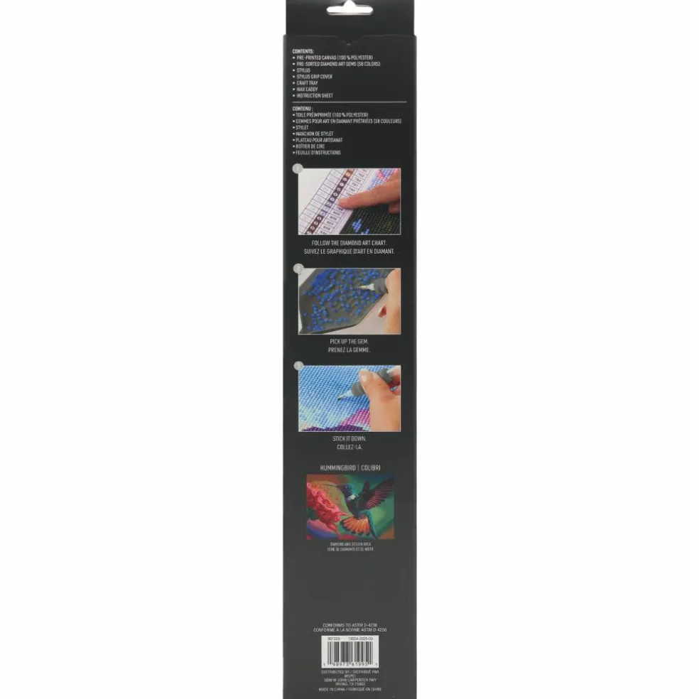 16" x 20" Hummingbird Diamond Art Kit by Make Market®