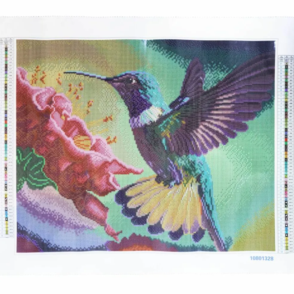 16" x 20" Hummingbird Diamond Art Kit by Make Market®