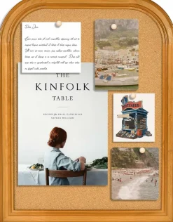 17X13 inches - Cork Board for Walls with Frame(Brown)