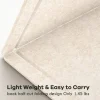 36 x 24 inches Felt Board - Cork Board Alternative for Wall(Oatmeal)