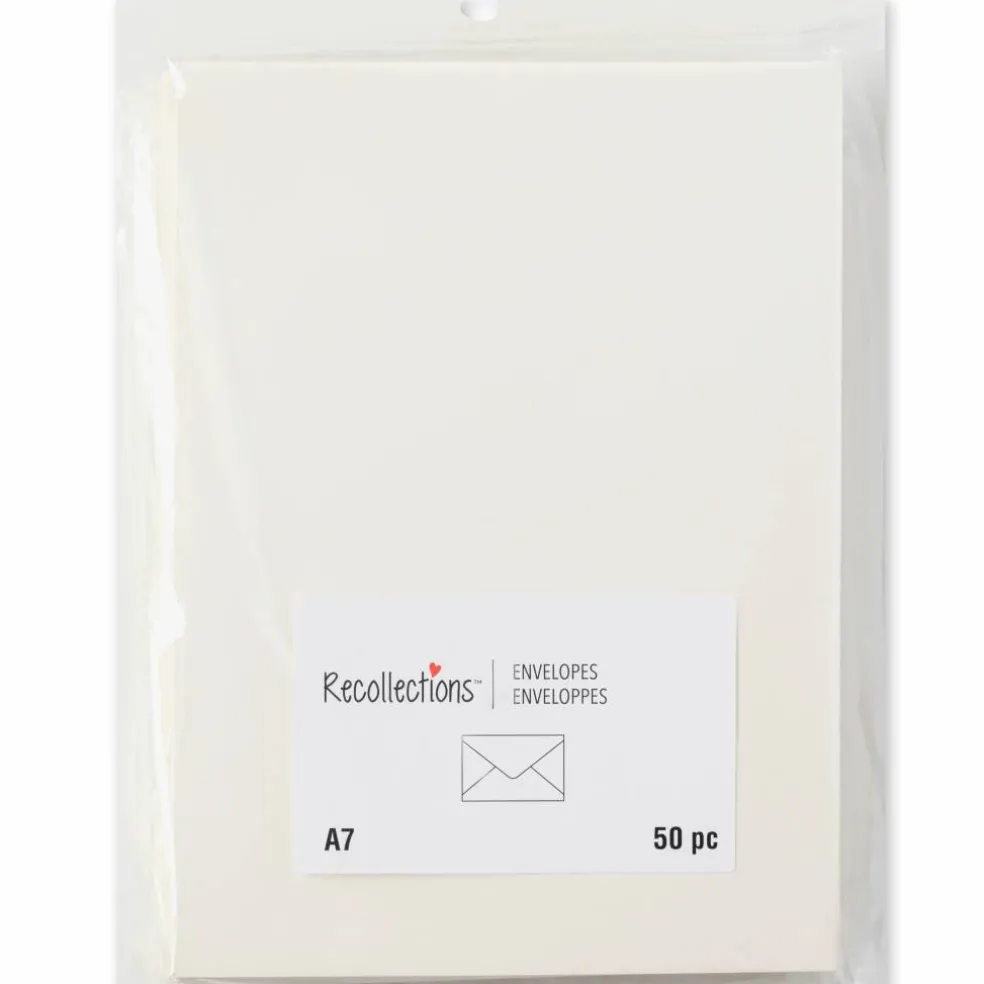 5.25" x 7.25" Ivory Envelopes Value Pack, 50ct. by Recollections™