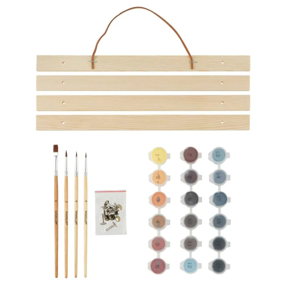 11" x 14" Jack-o'-Lanterns Paint-by-Number Kit by Artist's Loft®