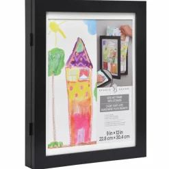 9" x 12" Kids Art Frame with Storage by Studio Décor®