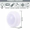 3x LED Closet Lights RGB Multicolor Wireless Puck Under Cabinet + Remote