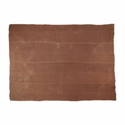 50" x 60" Light Brown Cotton Knit Throw by Ashland®