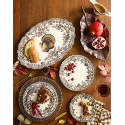 18" x 9.5" Metal Leaf Decorative Tray by Ashland®