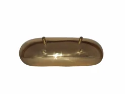 16.2" x 6" Metal Oval Tray by Ashland