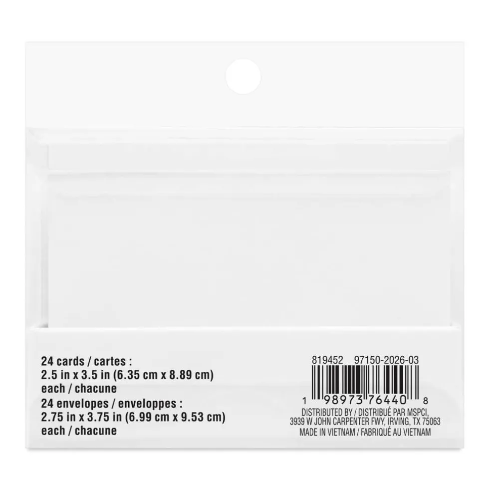 2.5" x 3.5" Mini Floral Card & Envelope Sets, 24ct. by Recollections™