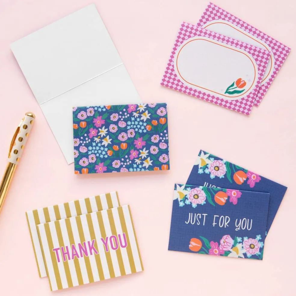 2.5" x 3.5" Mini Floral Card & Envelope Sets, 24ct. by Recollections™