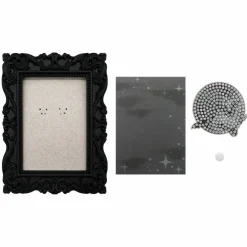 2" x 3" Moon & Bats Acrylic Surface Diamond Art Kit with Frame by Make Market®