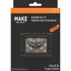2" x 3" Moth Acrylic Surface Diamond Art Kit with Frame by Make Market®