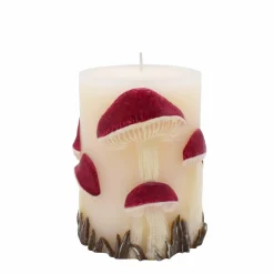 3" x 4" Mushroom Unscented Pillar Candle by Ashland®