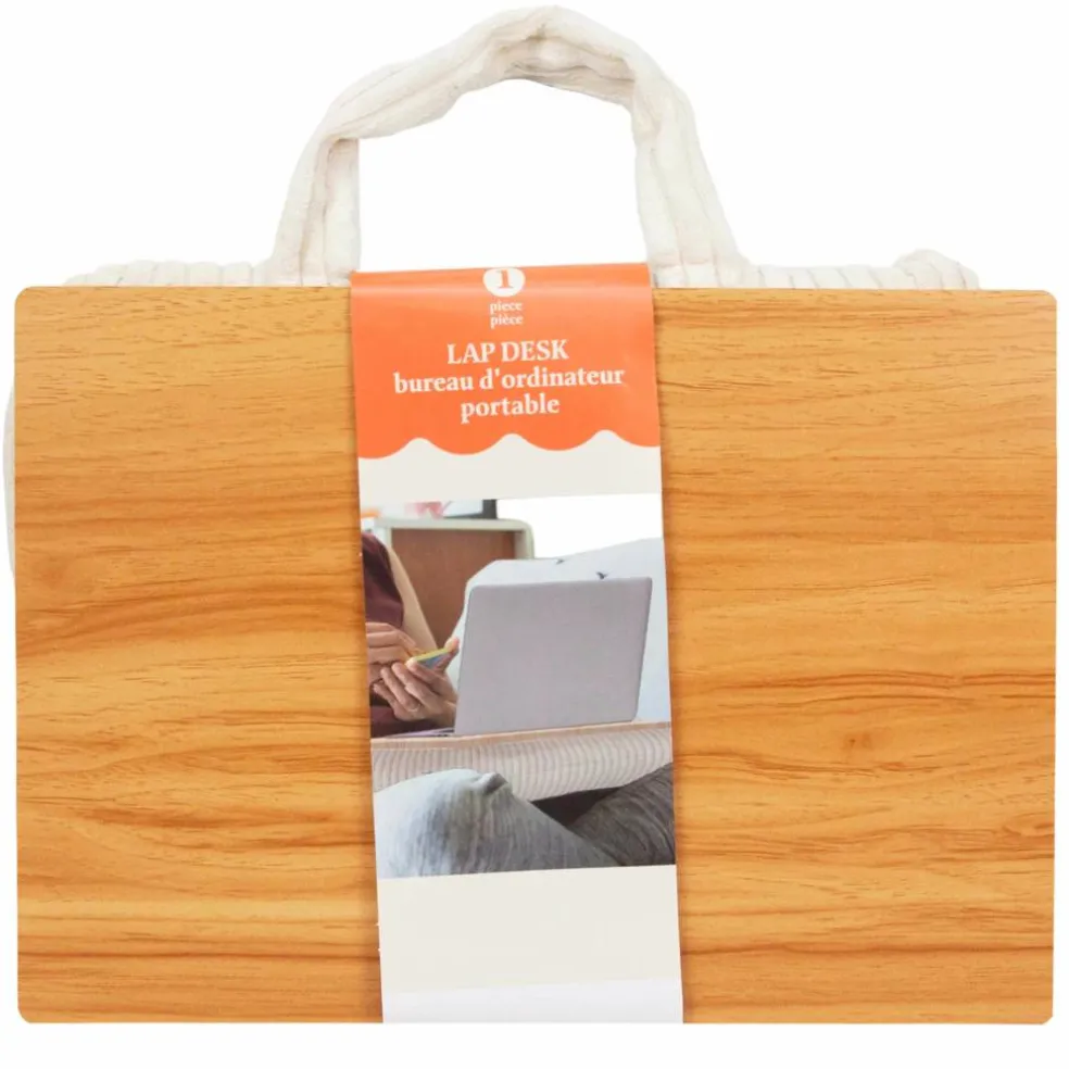 14" x 18" Natural Brown Lap Desk