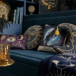 50" x 60" Navy Celestial Throw by Ashland®