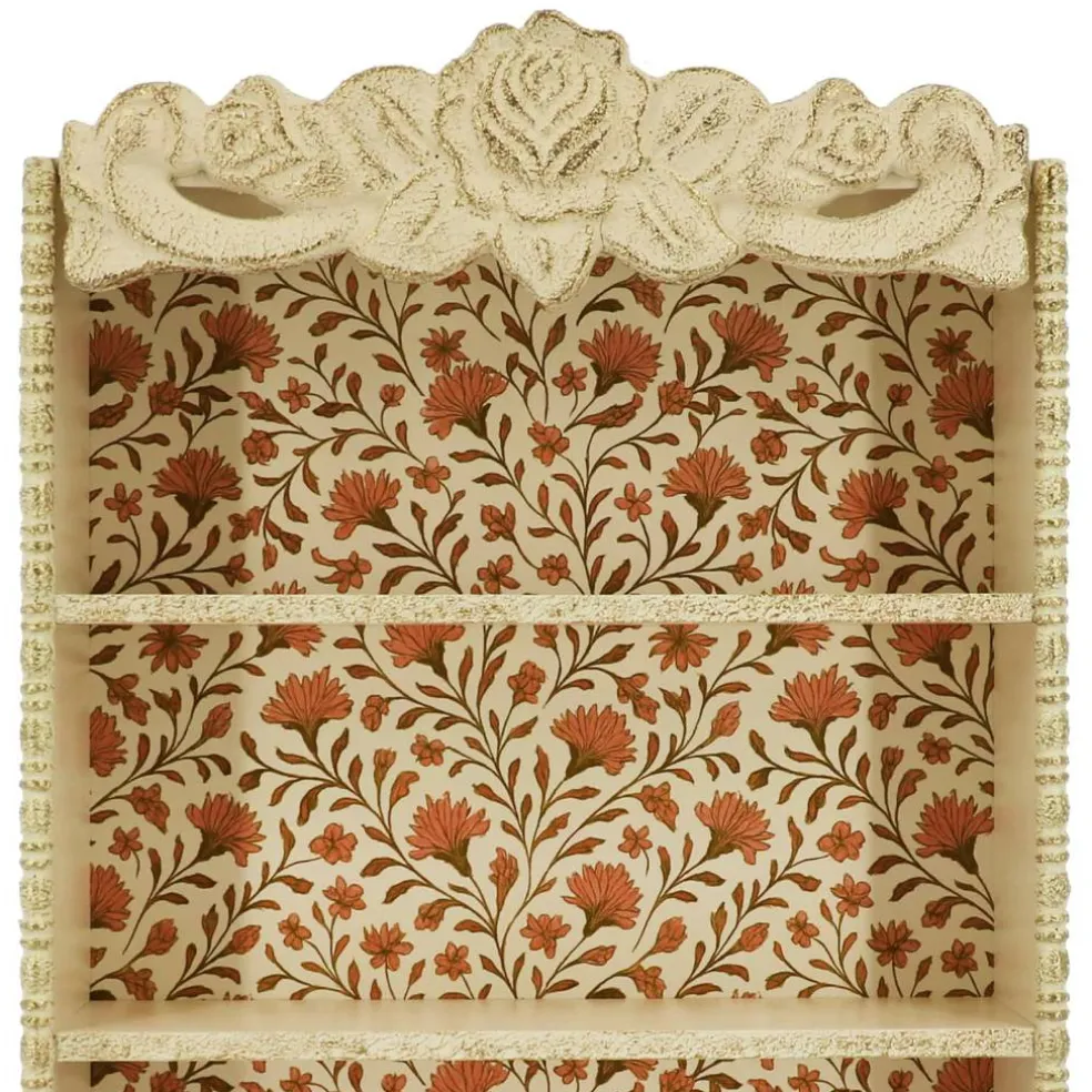 12.75" x 18.5" Orange Floral Wall Décor by Ashland®