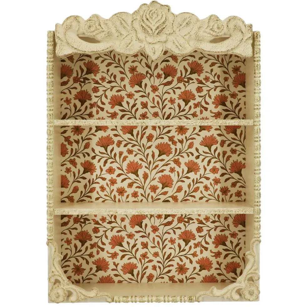 12.75" x 18.5" Orange Floral Wall Décor by Ashland®