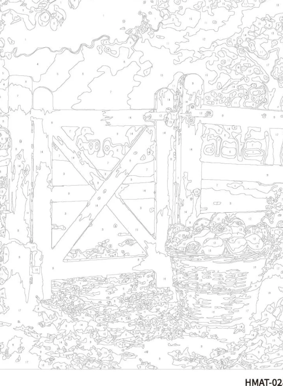 11" x 14" Orchard Paint-by-Number Kit by Artist's Loft®