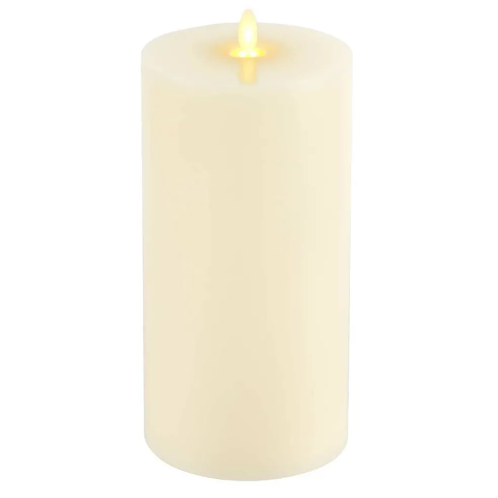 4" x 8" Oscillating Flame LED Pillar Candle by Ashland®