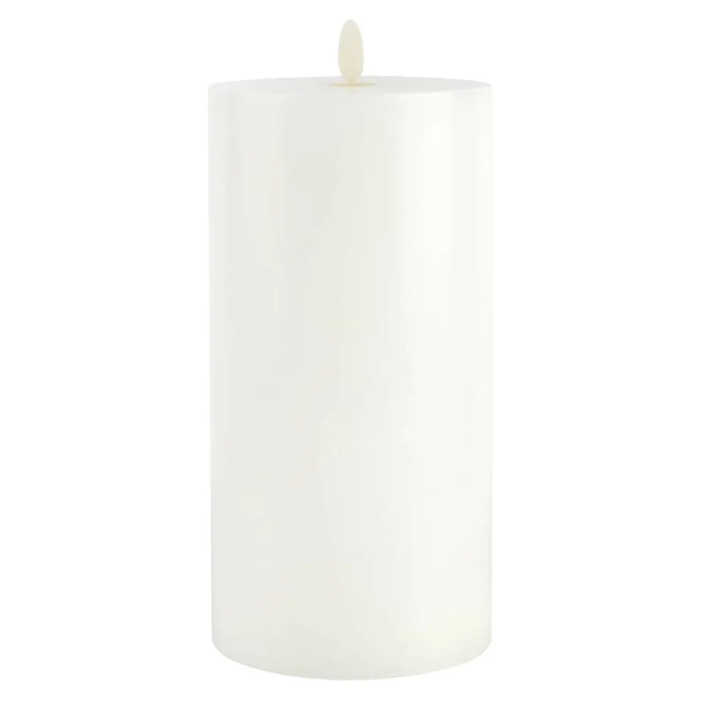 4" x 8" Oscillating Flame LED Pillar Candle by Ashland®