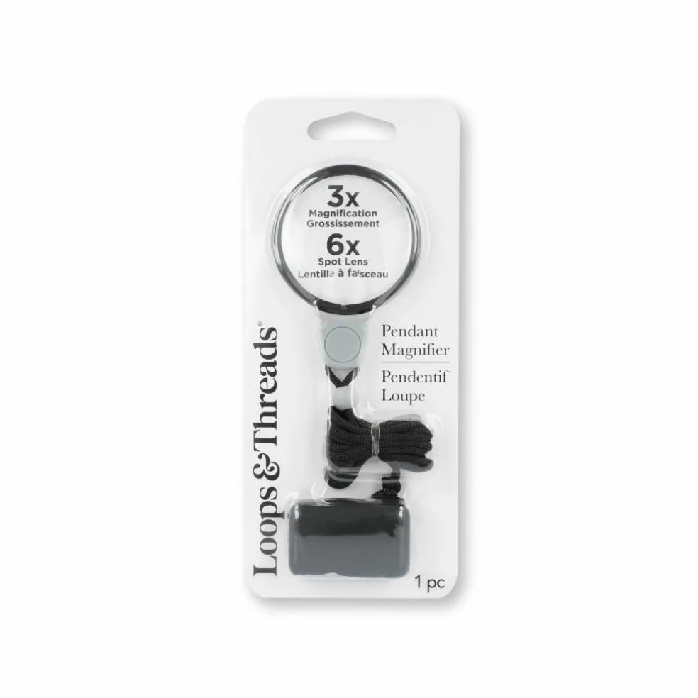 3X Pendant Magnifier by Loops & Threads®