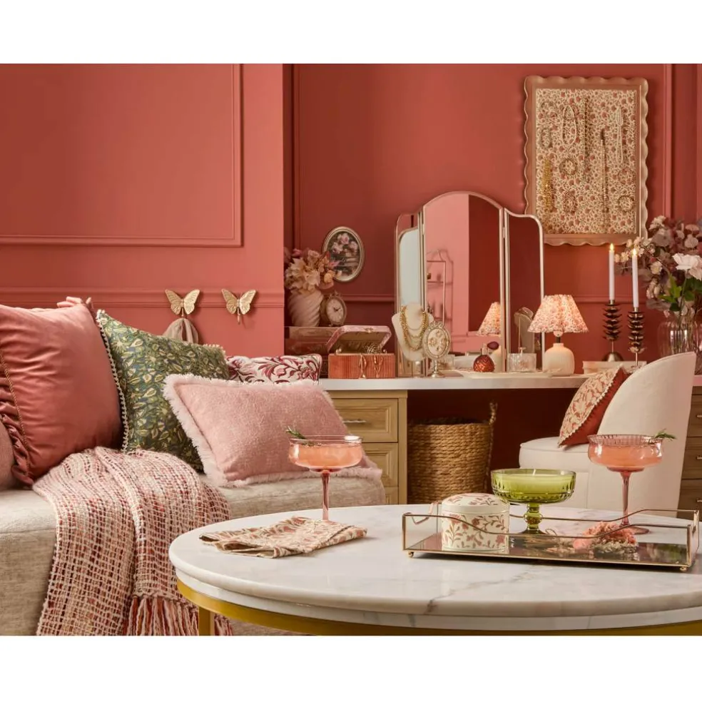 50" x 60" Pink Knit Throw by Ashland®