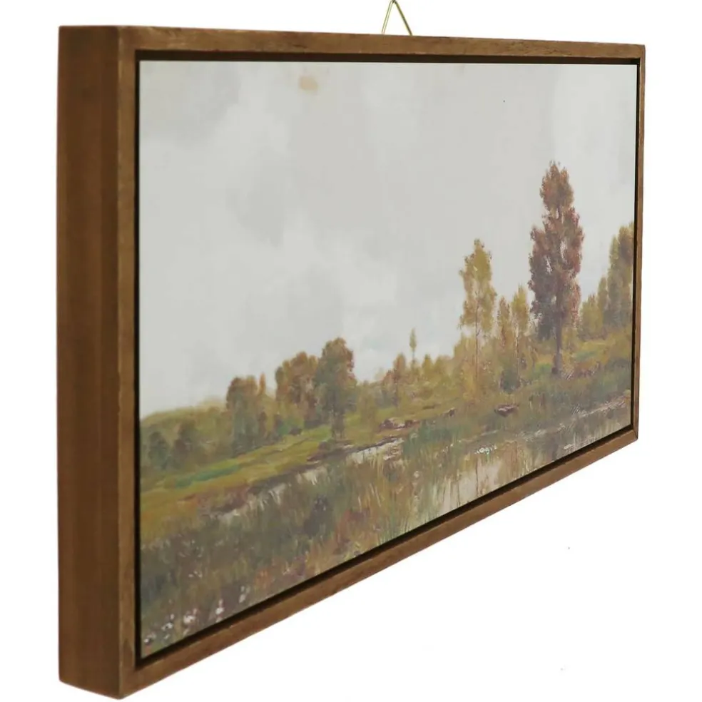 18" x 9" Pond Landscape Wall Décor by Ashland®