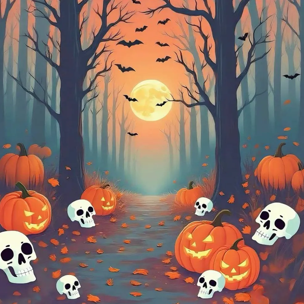 11" x 11" Pumpkin Treescape Canvas Painting Kit by Craft Smart®