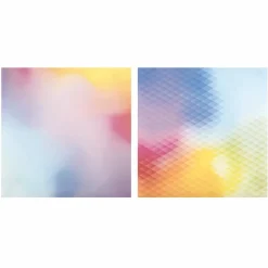 12" x 12" Rainbow Sublimation Sheets, 2ct. by Make Market®
