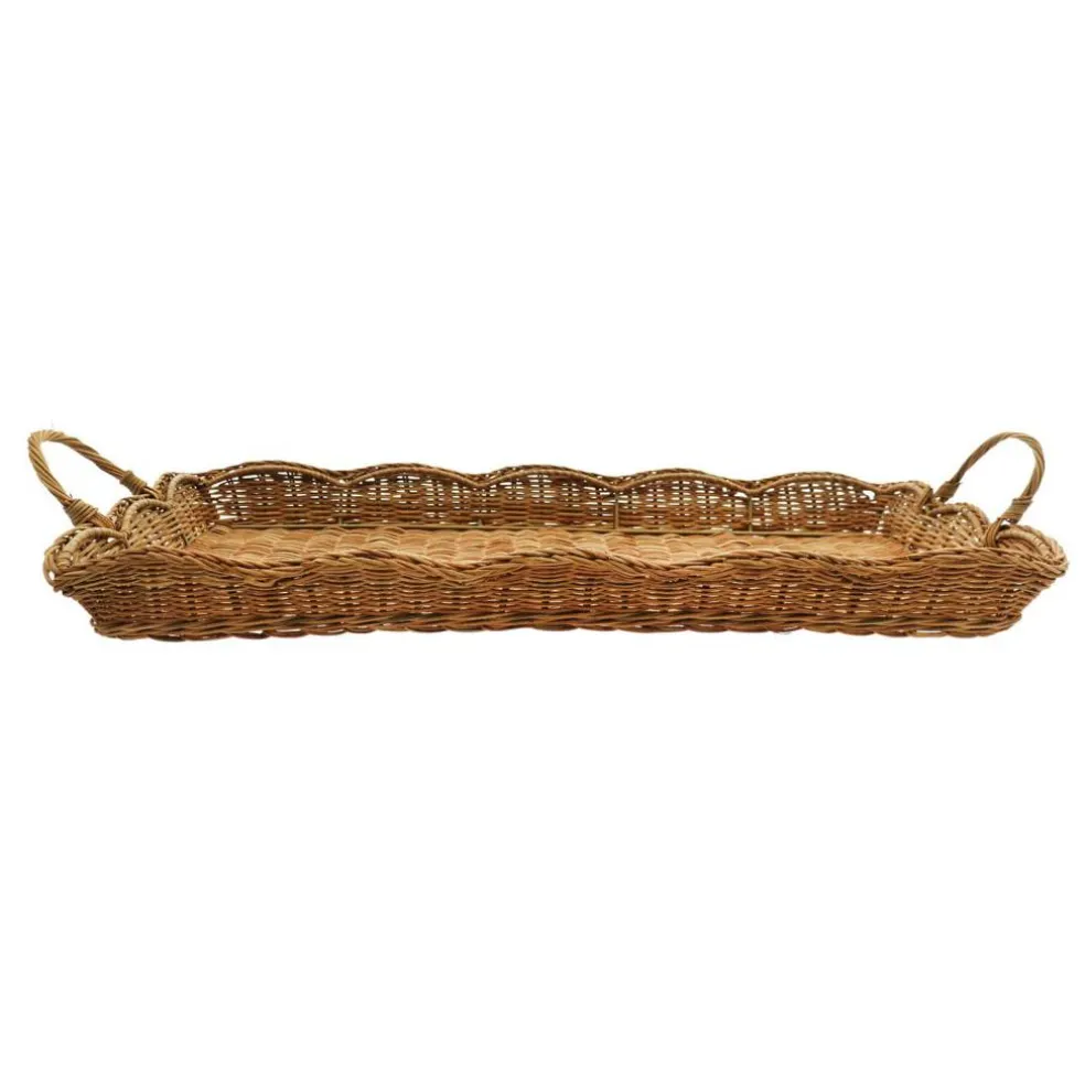 26" x 12" Rattan Decorative Tray by Ashland®