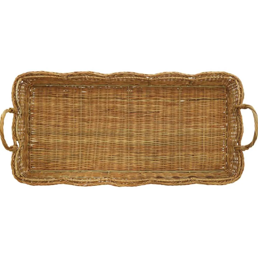 26" x 12" Rattan Decorative Tray by Ashland®
