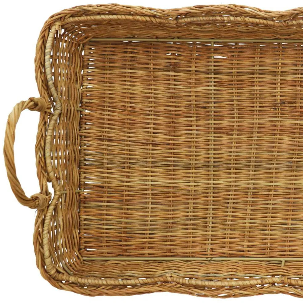 26" x 12" Rattan Decorative Tray by Ashland®
