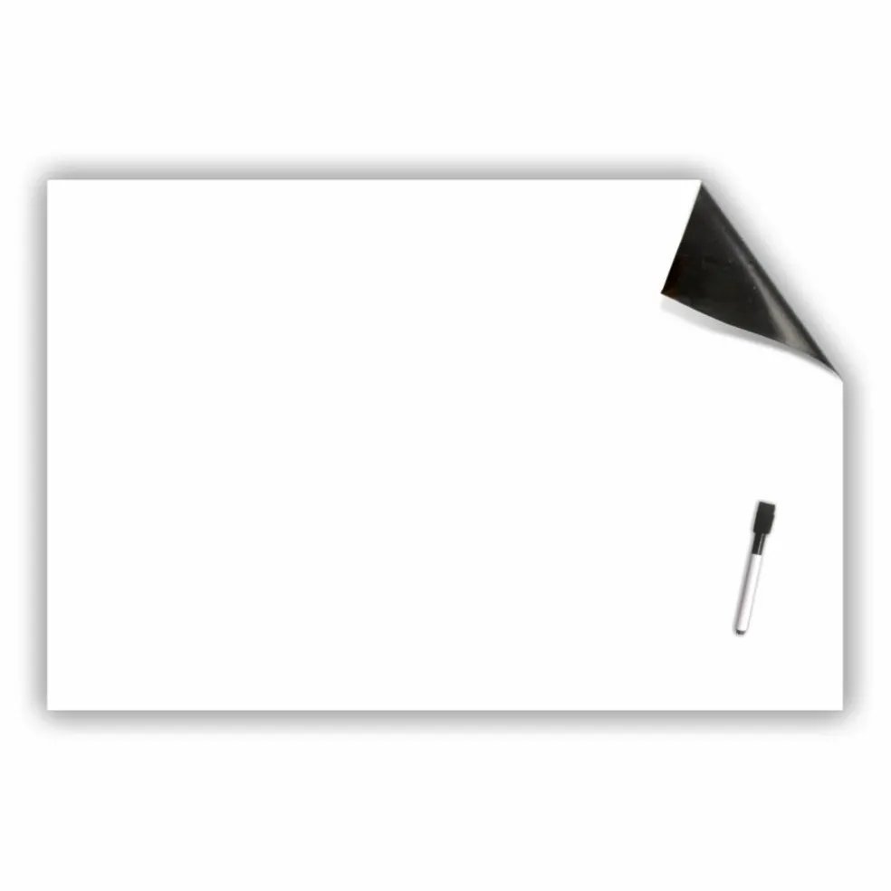24" x 36" Repositionable Whiteboard Stickable w/ Dry Erase Marker