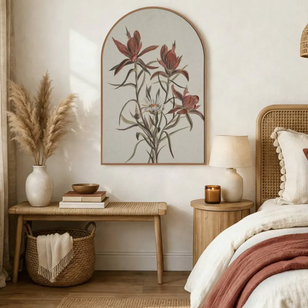 16" x 24" Rosa Blossoms Wall Décor by Ashland®
