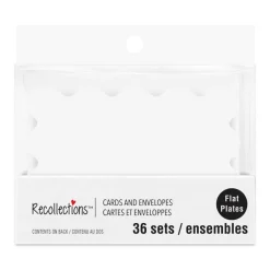 2.5" x 3.5" Scallop Card & Envelope Sets, 36ct. by Recollections™
