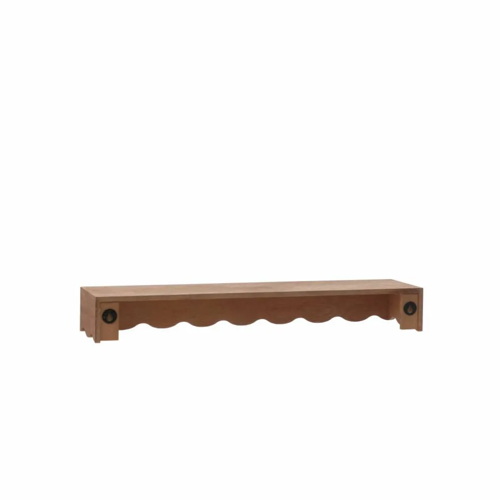 23.6" x 5.7" Scalloped Wall Shelf by Ashland®
