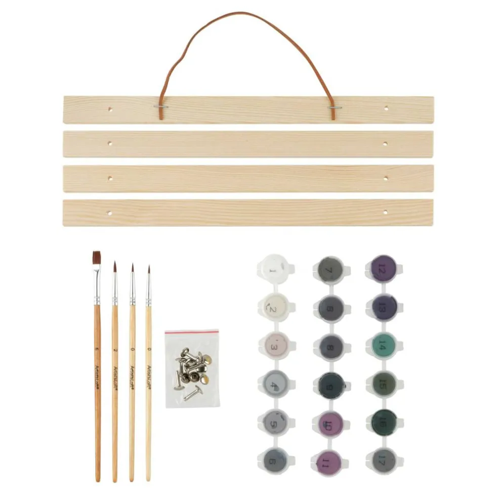 11" x 14" Skeleton Couple Paint-by-Number Kit by Artist's Loft®